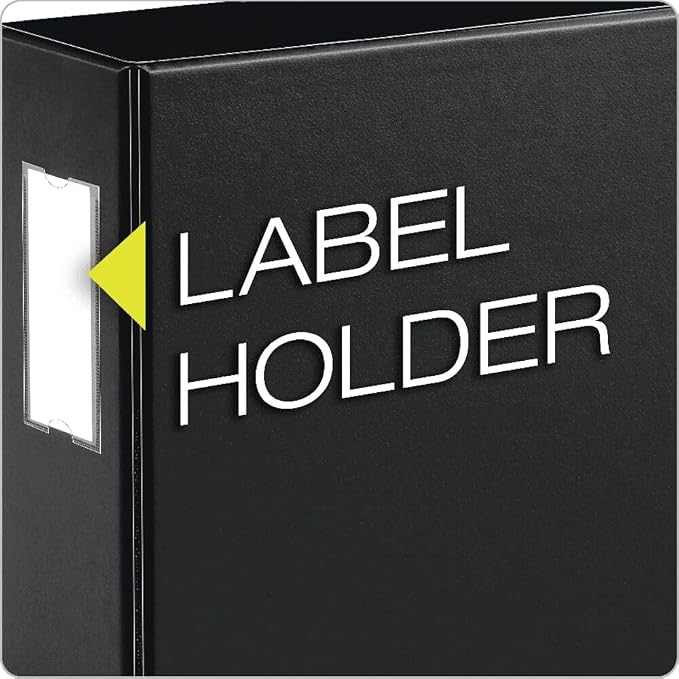 Cardinal 12112 D-Ring Reference Binder, HVY-Duty, 1-Inch Cap.,11-Inch x17-Inch, BK