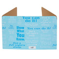 Really Good Stuff Blue Privacy Shields for Student Desks, Set of 12