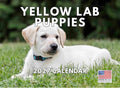 Yellow Lab Puppy Calendar 2027 Monthly Wall Calender 12 Month