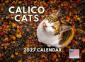 Calico Cat Calendar 2027 Monthly Wall Calender 12 Month