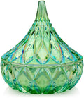 Godinger Hershey Candy Dish, Chocolate Dish, Crystal Decor (Green) Living Room & Dining Room Decor