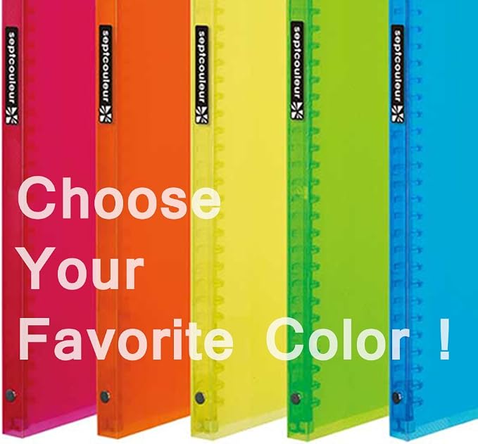 Maruman F083B-03 Loose Leaf Binder, A5, Septocrule, 20 Holes, Green