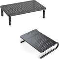 HUANUO Monitor Stand, Monitor Riser for Desk