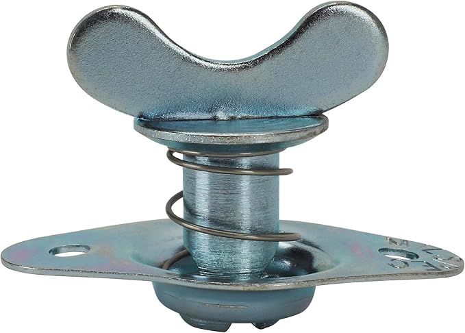 Butterfly Self-Ejecting Quarter Turn Fasteners, .700 In Grip, Pack/10