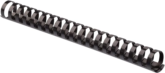 Fellowes 5006801-99 Binding Machine Pulsar+ Comb Binding (5006801) & 52367 Plastic Comb Bindings, 3/4" Diameter, 150 Sheet Capacity, Black (Pack of 100 Combs)