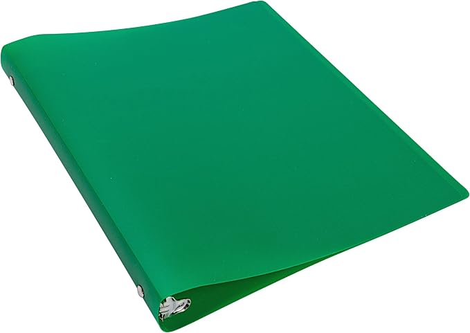 EPI 3-Ring Binder, 1-Inch, Letter Size, 12-Pack, Assorted Colors