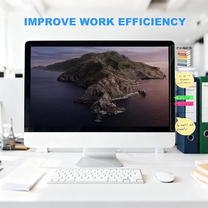 Computer Monitor Memo Board Inspirational It is Okay to Logo Decor Monitor Message Board Sticky Notes Office Desk Accessories for Send Family Members Office Friends and Colleagues Gifts