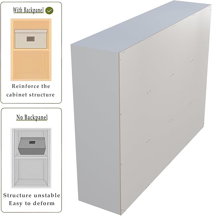 12-Cube Storage Shelf Bookcase, Warm White | Wooden 3-Tier Open Bookshelf, Fits 11×11" Bins, Vertical or Horizontal Use, Full Back Panels, For Home Office