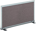 OBEX Acoustical Free Standing Privacy Screen, Cubicle Accessories Desk Privacy Panel, Desk Dividers for Office, Office Furniture Partitions Portable Sound Proof Dividers, 24" x 48", Slate