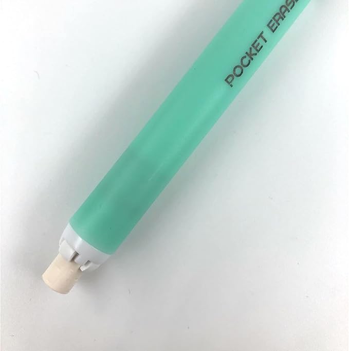 Mechanical Pocket Eraser Pen, Retractable Precision Eraser