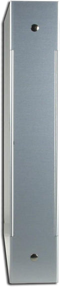 Saunders Aluminum Ring Binder, 1.5 Inch, Wrap-Around, Letter, Silver | Holds 150-200 Sheets, 60% Recycled-Content Aluminum, Oversized 8.5x12 Hardcover, Pocket-Free, Heavy-Duty Hinges, Made in USA