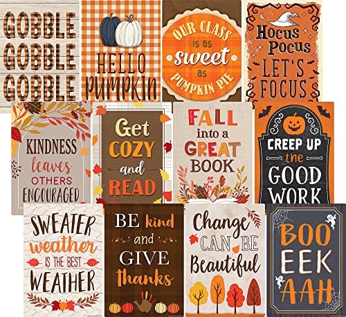 Teacher Created Resources Fall Educational Poster Pack (TCR6112)