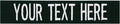 Custom Uniform Name Tapes Solid Colors. Made in The U.S.A. Ships Under 24 Hours. Hunter Green Fabric, 4 Inch Sew on