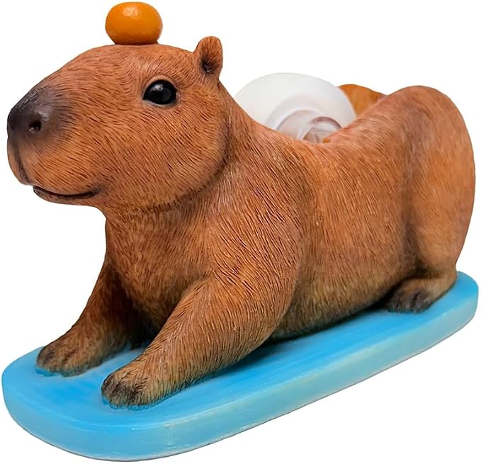 Streamline Imagined Capybara Tape Dispenser