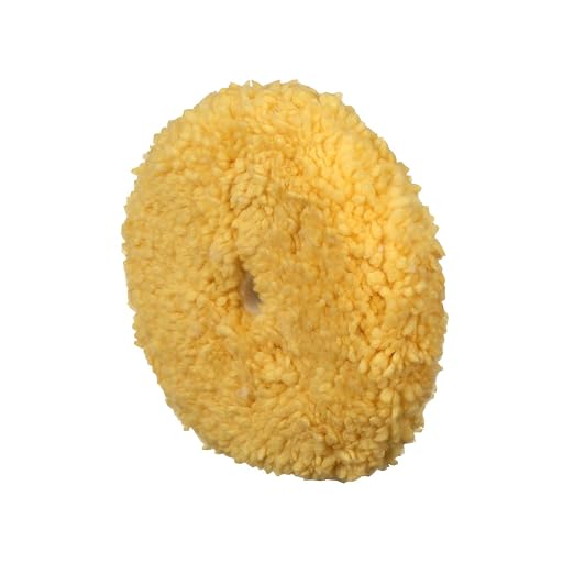 3M Perfect-It Wool Polishing Pad, 05754, 9 in, One Size, 1 Pad | Double-Sided, Removes Swirl Marks, Fine Paint Defect