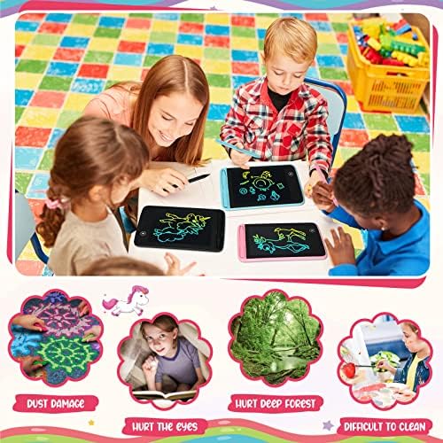 Zhehao 20 Pcs 6.5 Inch LCD Writing Tablet for Kids, Black, Blue, Pink