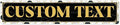 Custom Sign, Custom Street Sign, 11 Font Colors, 13 Font Styles, 4 Hole Options, 22 Sizes, 6x30 Inches, Rust Free DiBound, Fade Resistant, Made in USA by My Sign Center (Marble Tile)