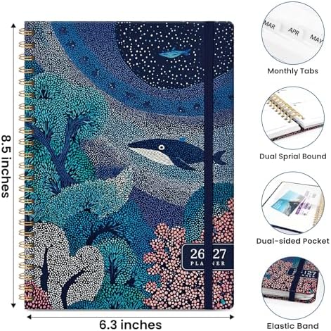 ZOTIA Planner 2026-2027 Jul 2026-Jun 2027 Academic Monthly & Weekly Planner