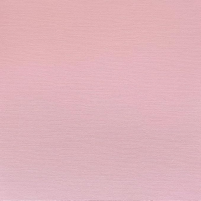 Pink Champagne—12x12 Textured Cardstock | 80lb Textured Pink Scrapbook Paper | Premium Cardstock for Cricut Cutting | 25 Sheets