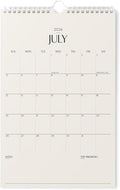 Karto Wall Calendar 2026-2027 11x17 in - Beige 2.0