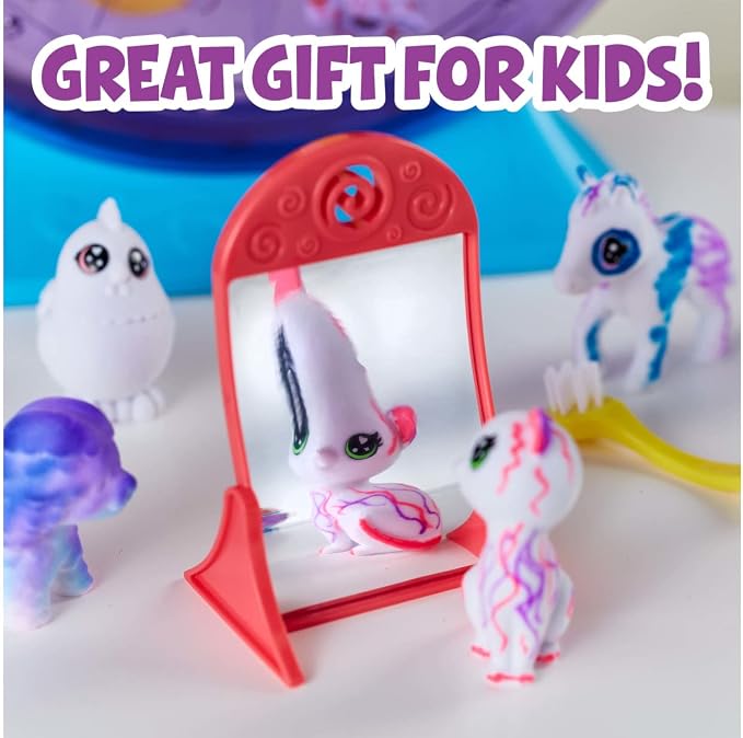 Crayola Scribble Scrubbie Pets Carnival Playset, Pet Grooming Toy, Animal Toys for Girls & Boys, Gift for Kids, Ages 3+