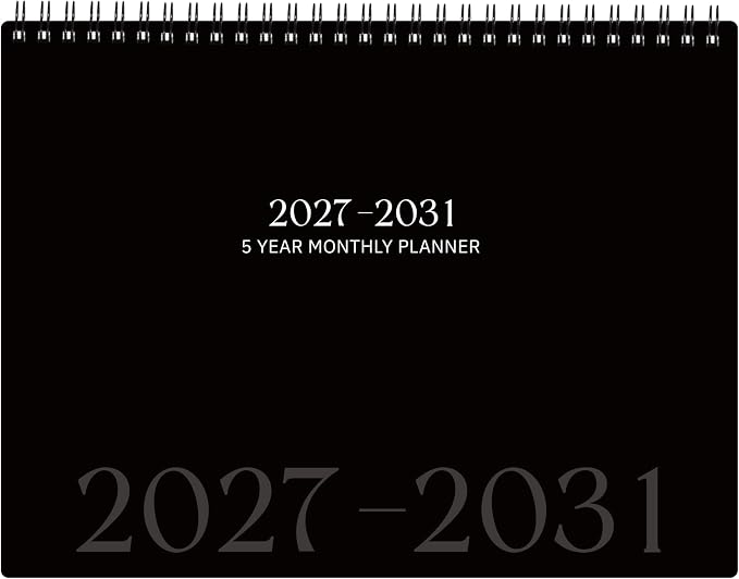 2027-2031 Monthly Planner/Calendar, JAN 2027 - DEC 2031