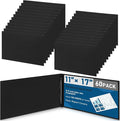 Resurhang 60 Pcs 11x17 Inch Pressboard Report Cover, 3" Capacity Presentation Binder Folder with Metal Prong Paper Fastener to Neatly Bind Reports Proposals Transcripts, Other Documents (Black)