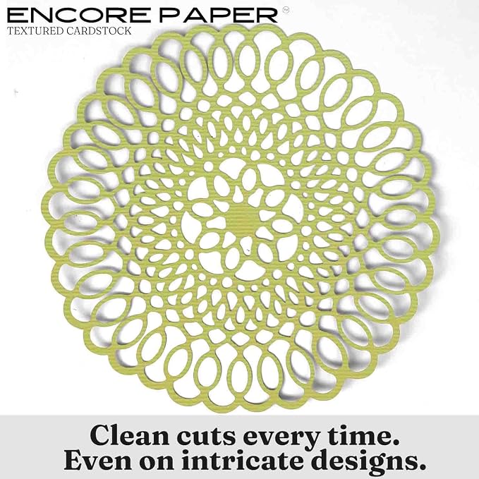 MINT—12x12 Textured Cardstock | 80lb Textured Green Scrapbook Paper | Premium Cardstock for Cricut Cutting | 25 Sheets