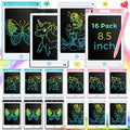 Epakh 16 Pack LCD Writing Tablet, Black, White, Light Blue, Light Red