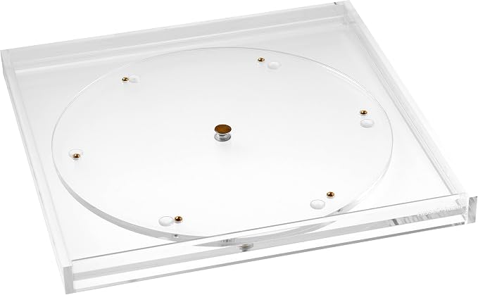 Russell+Hazel Acrylic Desk Accessory Tray, Clear, for Home Office | Organizes and displays desktop items & mail in one clear acrylic tray. Polished edges stack seamlessly with the Bloc line.
