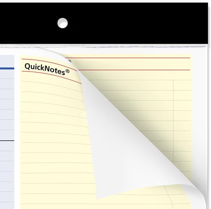 AT-A-GLANCE® QuickNotes® 2027 Monthly Desk Pad Calendar, Compact, 18" x 11"