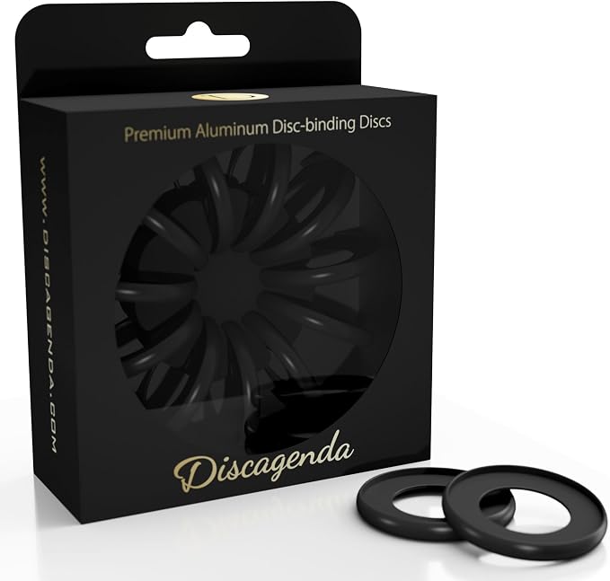 Discagenda Discbound Discs (Black, 11 Piece 1.65in)