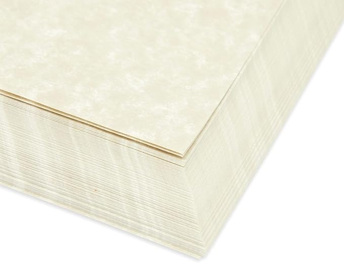 Best Paper Greetings Parchment Paper - 8.5 x 11 In, Ivory, 90 GSM, 96 Sheets - Resume & Certificate Paper - Printer Stock for Awards & Diplomas