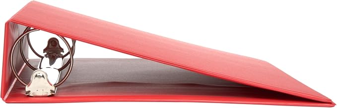 12 Pack Assorted Color 3-Ring Binders, 2", Round Ring, Durable, EPI, Holds 425 Sheets, 2 Inside Pockets, Organizer for School, Home Office