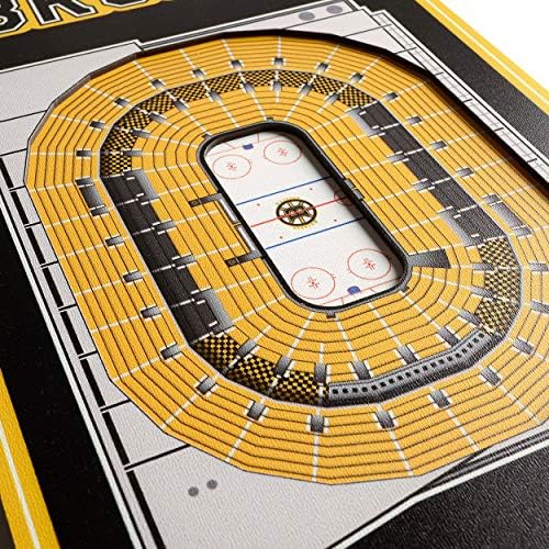 YouTheFan NHL Boston Bruins 3D 8 x 32 Stadium Banner