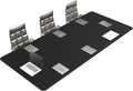 CENNBIE MAX240 94.5" x 39.4" Leather Desk Mat Protector, Extra Large Leather Desk Pad for Full Desk - XXL Super Large Mouse Pad (Black)