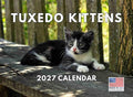 Tuxedo Kitten Calendar 2027 Monthly Wall Calender 12 Month