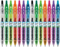 PILOT B2P Colors Gel Pen, Fine Point 0.7mm, Assorted Colors, 14-Pack