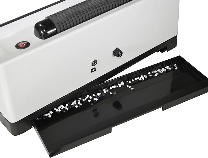 Coilbind S25A Spiral Coil Binding Machine - 4:1 Pitch – 20 Sheet Capacity | Hole Punch with Electric Coil Inserter – Adjustable Margins & Disengaging Pins – Free Crimper Tool & 100 Coils