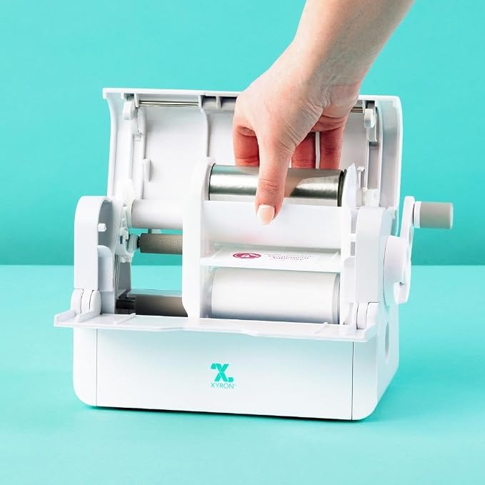 Xyron Creative Station Lite, 3" or 5", Label Maker, Makes Invitations, Handmade Cards, Die Cuts Craft Projects, DIY Craft Supplies, Perfect for Home School Projects & Home Office Accessories (624740)