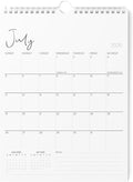 Karto Wall Calendar 2026-2027 8.5x11 in - Cursive | July 2026 to December 2027, Vertical, Boosts Productivity, Easy Monthly Planning