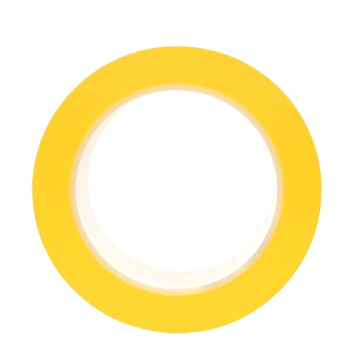 3M Vinyl Tape 471, 2 in x 36 yd, Yellow, 1 Roll, Yellow Floor Tape | Paint Alternative for Floor Marking, Social Distancing, Color Coding, Safety Marking