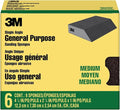 3M Angled Sanding Sponges, 6-Pack, Medium Grit | Wet or Dry, Washable & Reusable, Use For Interior & Exterior, Angled Sanding Pad For Perfect Corner/Detail Work (CP041-6P)