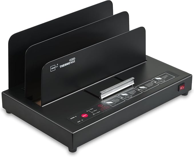 Binditek Thermal Binding Machine, 500 Sheet Capacity, No Assembly Required | Universal Thermal Binding Machine, Medium Duty,110V Heating, for A4/A5/Letter Documents, with 30 Pcs Thermal Binding Covers