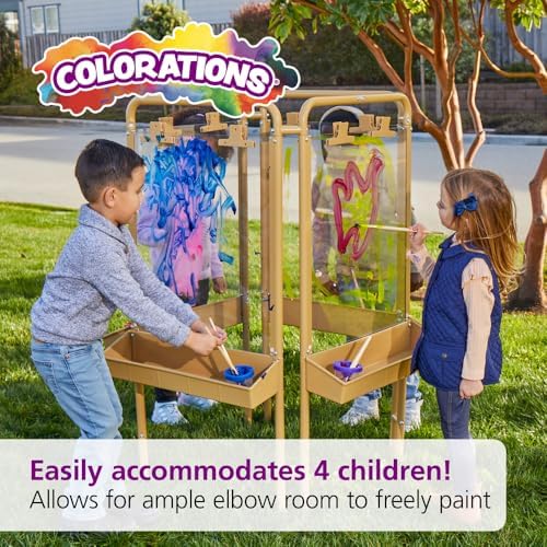 Colorations 4-Way Indoor/Outdoor Acrylic Panel Easel