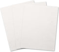 Binditek 13 Mil Paper Binding Covers, 8.5 x11 Inches, White, 100 Pack | Grain-Texture, 8.5" x 11" Letter Size, 250 GSM, 90 lb, Square Corners, Unpunched, for Business, School Projects
