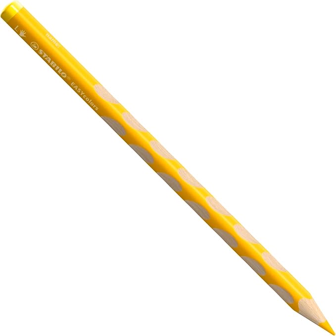Colouring Pencil - STABILO EASYcolors - Left Handed - Wallet of 6 - Assorted Colours