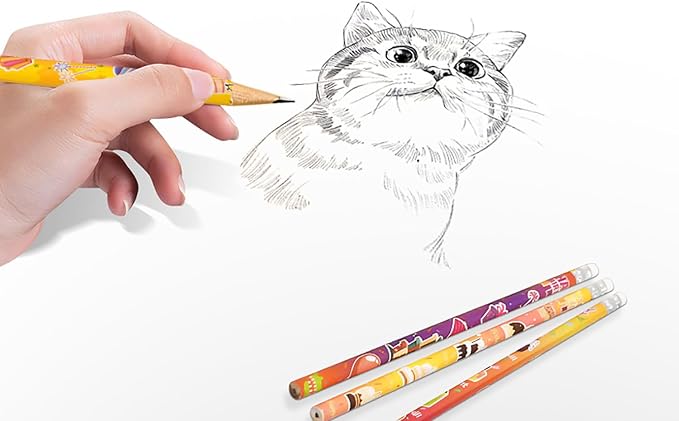 192pcs Birthday Pencils with Eraser Wood Pencils Bulk for Birthday Gift Office Supply (birthday, 192)