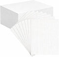 120 Sheets Linen Textured Cardstock Printing Paper 8.5x11 Inch | White Thick Cardstock Paper for Scrapbook, Wedding Invitations or Certifications; Ink not Bleeding Through