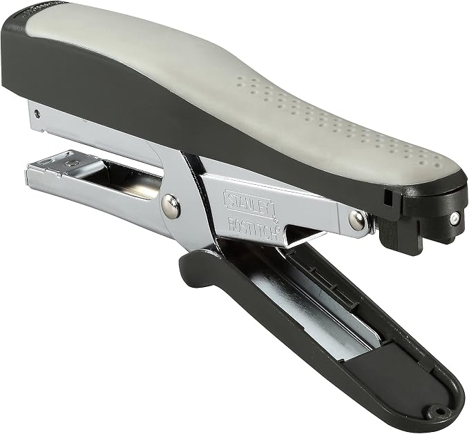 Bostitch Office Standard 20 Sheet Plier, No-Jam Technology, EZ Squeeze Lever, Black/Gray (SSP-99)